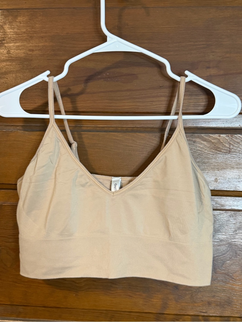 Seamless Nude Bralette - Soft Support Spaghetti Strap